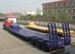 Bodenverdichter 80 Tonnen Stahl-niedrige des Bett-Q345 halb Anhänger-