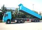 Transport Seitenhochleistungs3 Axle Dump Semi Trailer