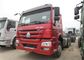 Anhänger-LKW des Howo-Traktor-Kopf-HW76 6*4 375hp des Euro-II halb