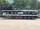 3 Achsen 40 Fuß 20ft Flachbett-Versandverpackungs-Anhänger-