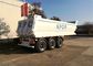 Stahl-harte Beanspruchung Q345 80 Tonnen LKW-Dump-Anhänger-